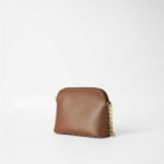 Pouch Size Shoulder Bag Brown - Image 4