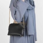 Pouch Size Shoulder Bag Black - Image 3