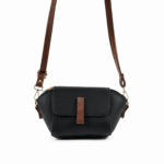 Mini Flap Crossbody Bag Black