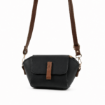 Mini Flap Crossbody Bag Black - Image 5