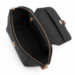 Mini Flap Crossbody Bag Black - Image 3