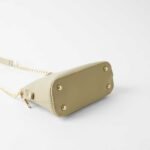 Pouch Size Shoulder Bag Beige - Image 4