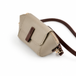 Mini Flap Crossbody Bag Beige - Image 2