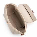 Mini Flap Crossbody Bag Beige - Image 3