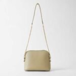 Pouch Size Shoulder Bag Beige - Image 3
