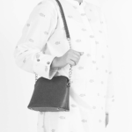 Pouch Size Shoulder Bag Black - Image 2
