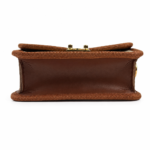 Mini Canvas CrossBody Bag Beige - Image 4