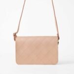 Cross Stitch Crossbody Bag Peach - Image 4