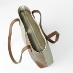 Criss Cross Bag Beige & brown - Image 2