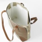 Criss Cross Bag Beige & brown - Image 3