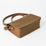 Cross Stitch Crossbody Bag Brown - Image 5