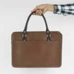 Multi Pockets Laptop Bag (Brown) - Image 8