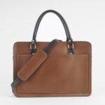 Multi Pockets Laptop Bag (Brown) - Image 7