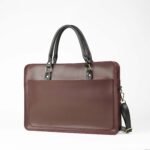 Multi Pockets Laptop Bag (Maroon) - Image 2