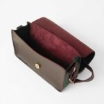 Cross Stitch Crossbody Bag maroon - Image 5