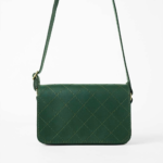 Cross Stitch Crossbody Bag Green - Image 4