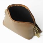 Pouch Size Shoulder Bag Brown - Image 6